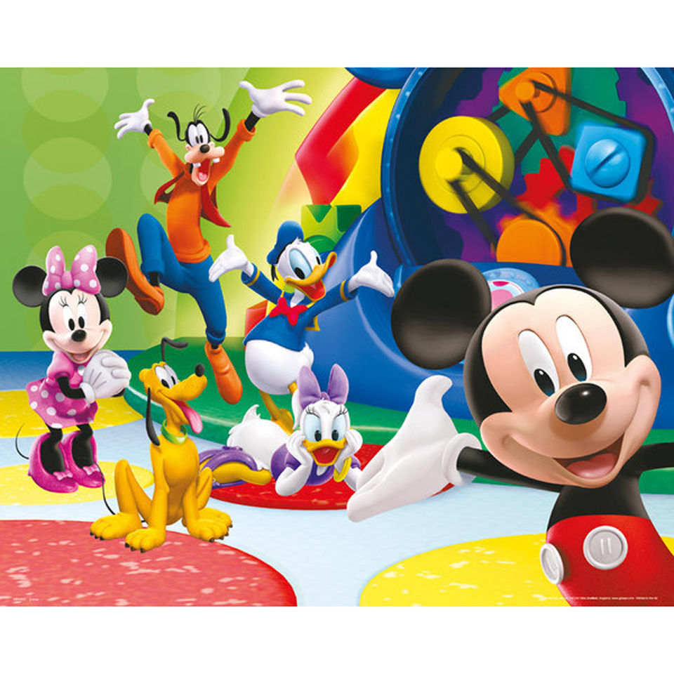 Mickey Mouse Club House Together - Mini Poster - 40 x 50cm | IWOOT