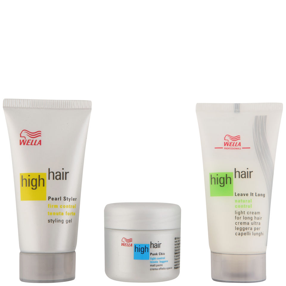 Wella High Hair Summer Mini Gift Set (30ml Pearl Styler ...