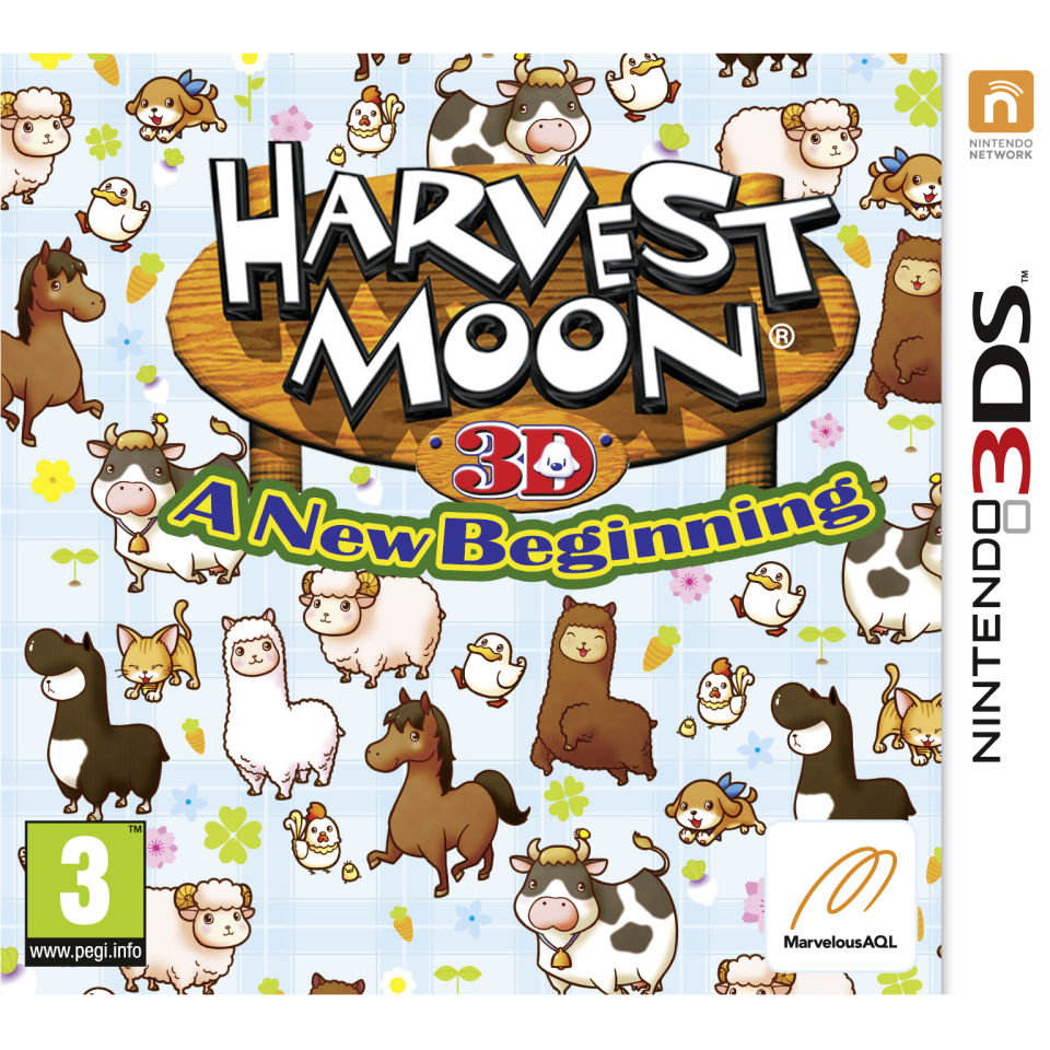 Harvest Moon A New Beginning Nintendo 3DS Zavvi