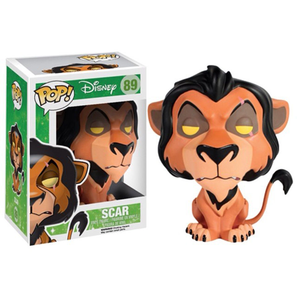 Disneys The Lion King Scar Pop! Vinyl Figure Merchandise Zavvi