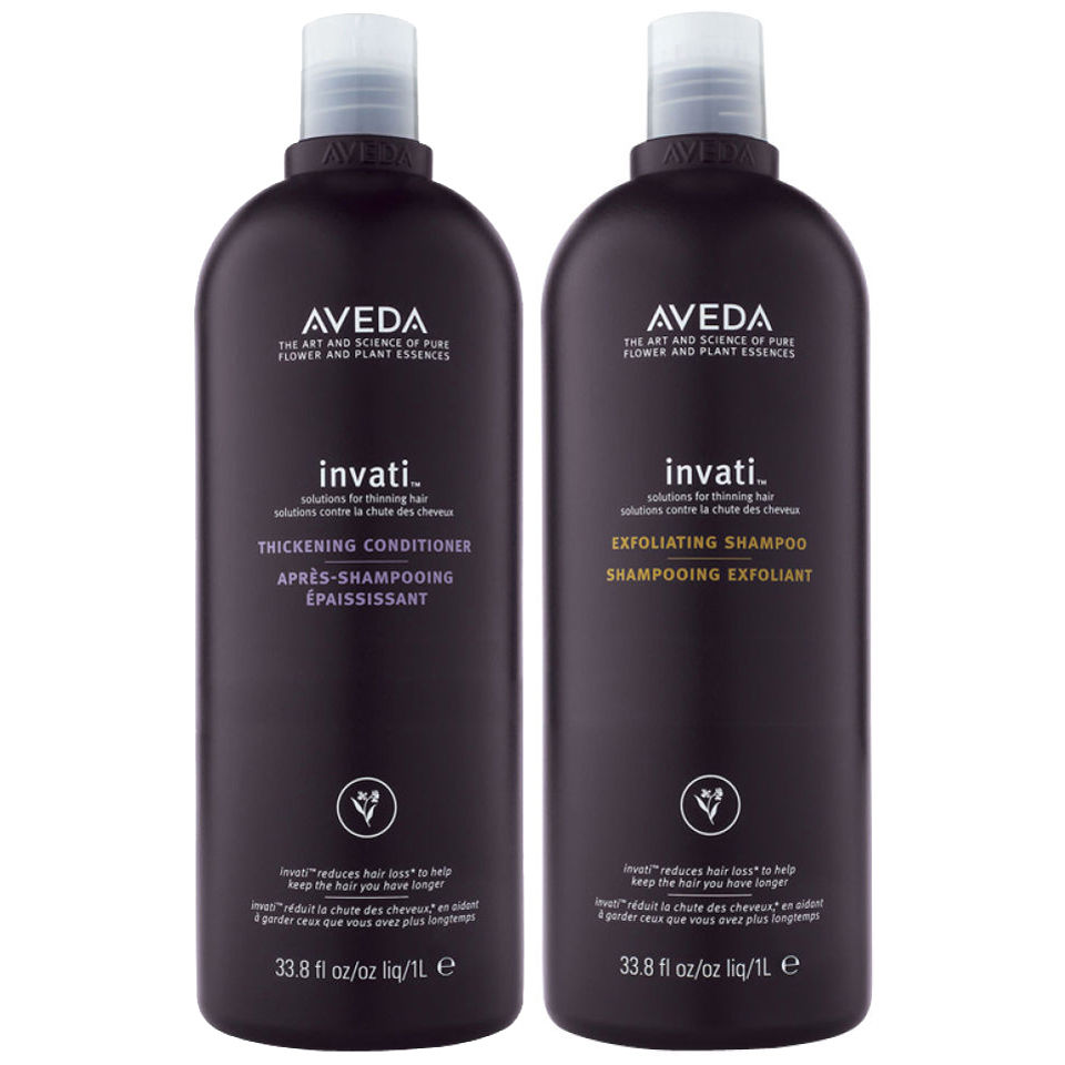 Aveda Invati Shampoo And Conditioner 2 X 1000ml Bundle Worth