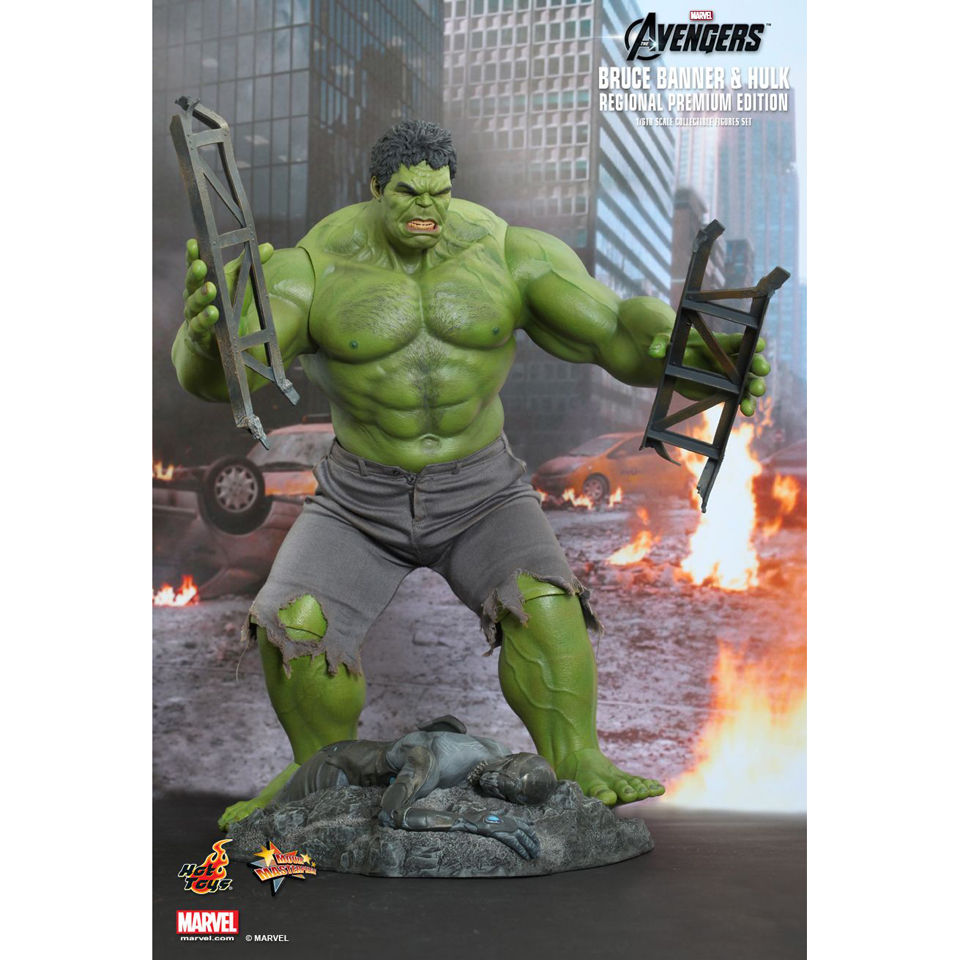 hot toys bruce banner and hulk