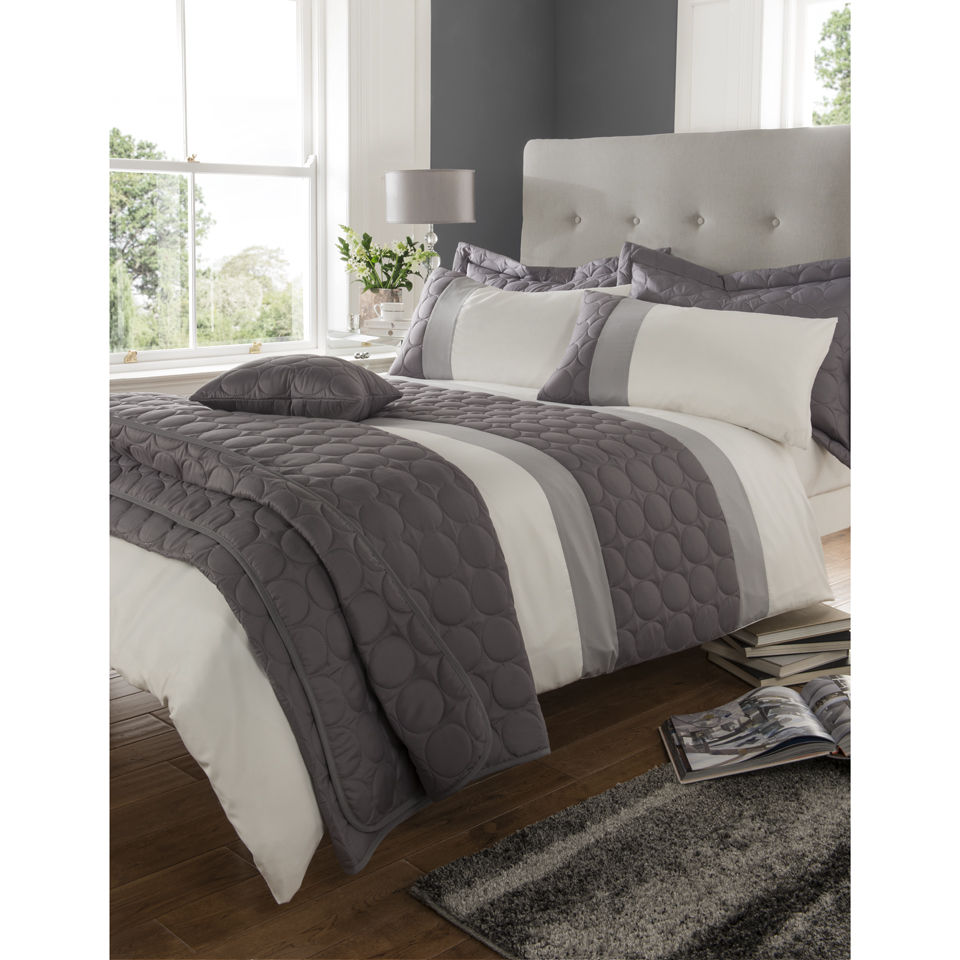 Catherine Lansfield Universal Bedding Set Charcoal Iwoot