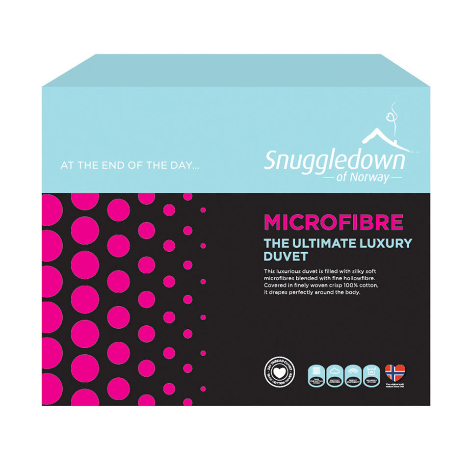 Snuggledown Microfibre 4 5 Tog Duvet Homeware Zavvi Us