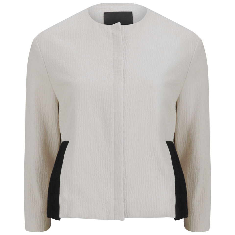D.EFECT Women's Azure Jacket - Ivory - Free UK Delivery over £50