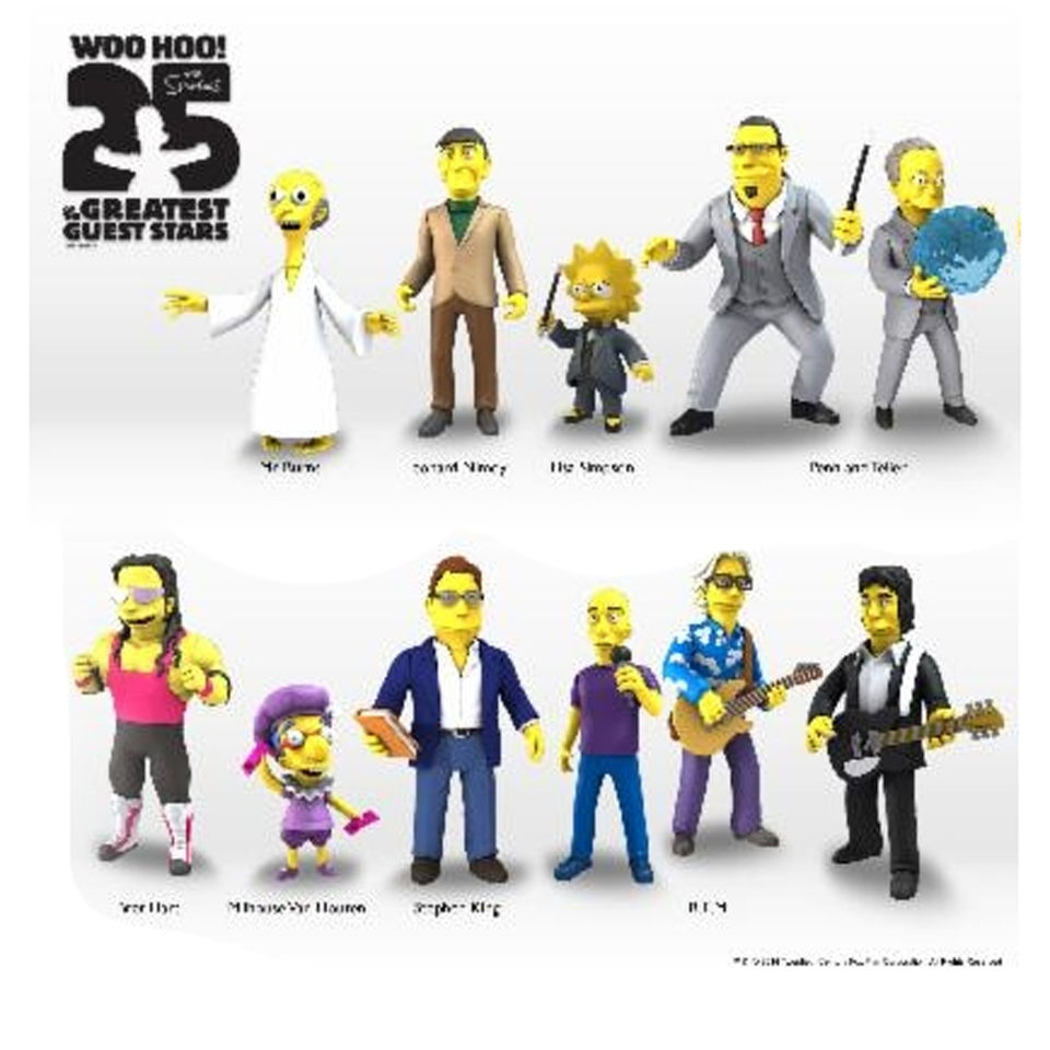 simpsons 25th anniversary figures