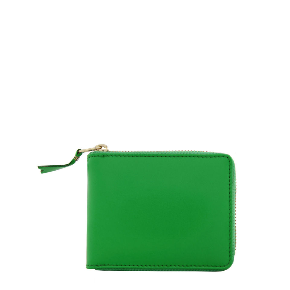 Comme Des Garcons Wallet Men S Sa7100 Wallet Green Free Uk Delivery Available