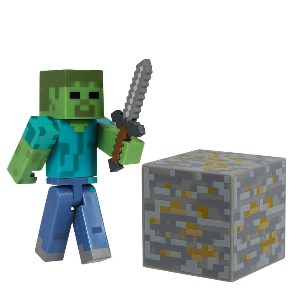 Minecraft 3 Inch Action Figure - Zombie Toys | Zavvi España