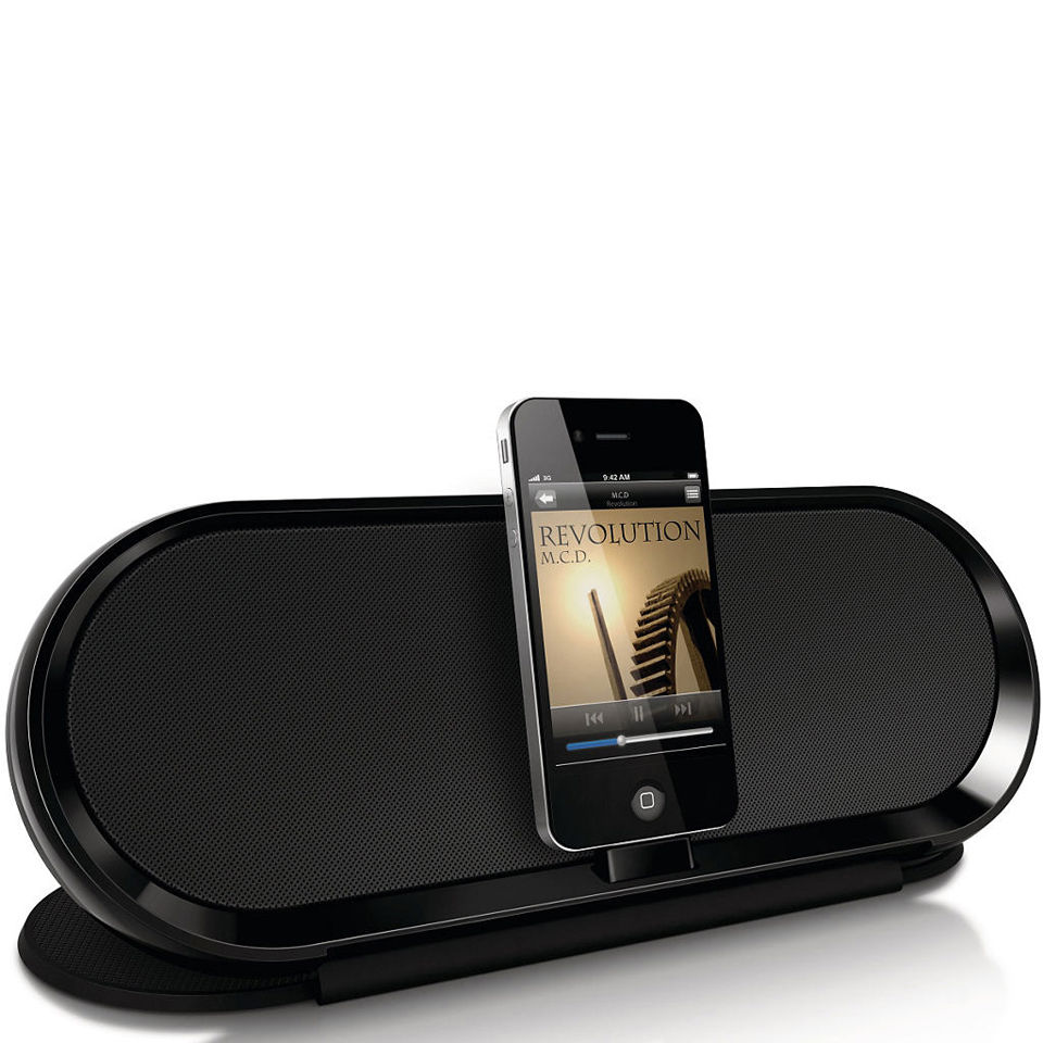 Philips DS7650/10 Docking Speaker for iPod/iPhone with Rechargeable