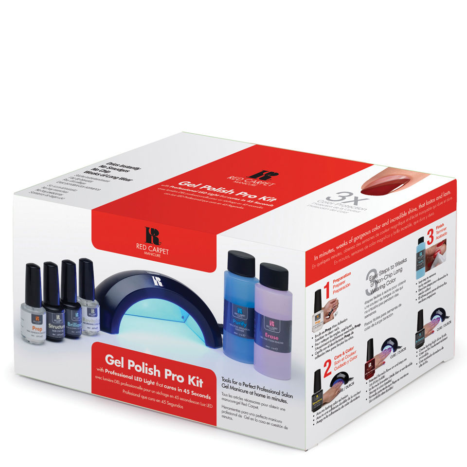 Red Carpet Manicure Professional LED Kit - FREE Delivery