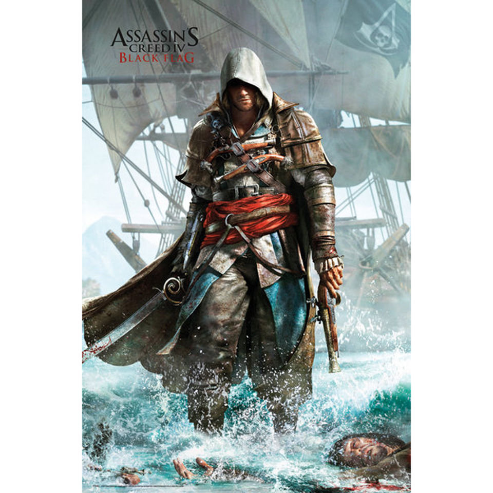 Assassins Creed 4 Shore Maxi Poster 61 X 91 5cm