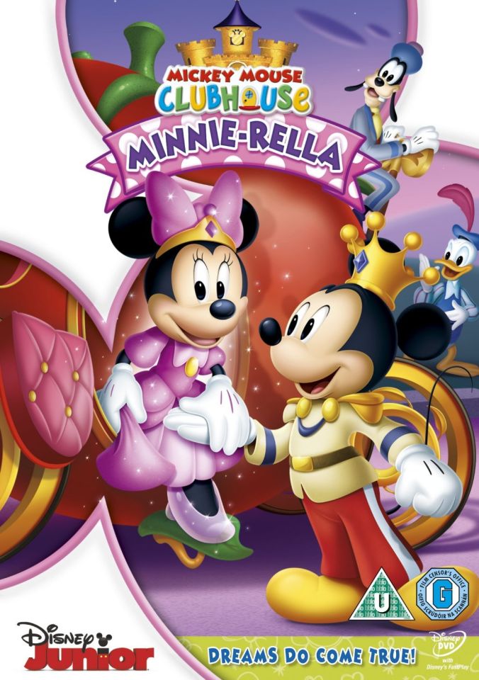Mickey Mouse Clubhouse: Minnie-Rella DVD - Zavvi UK