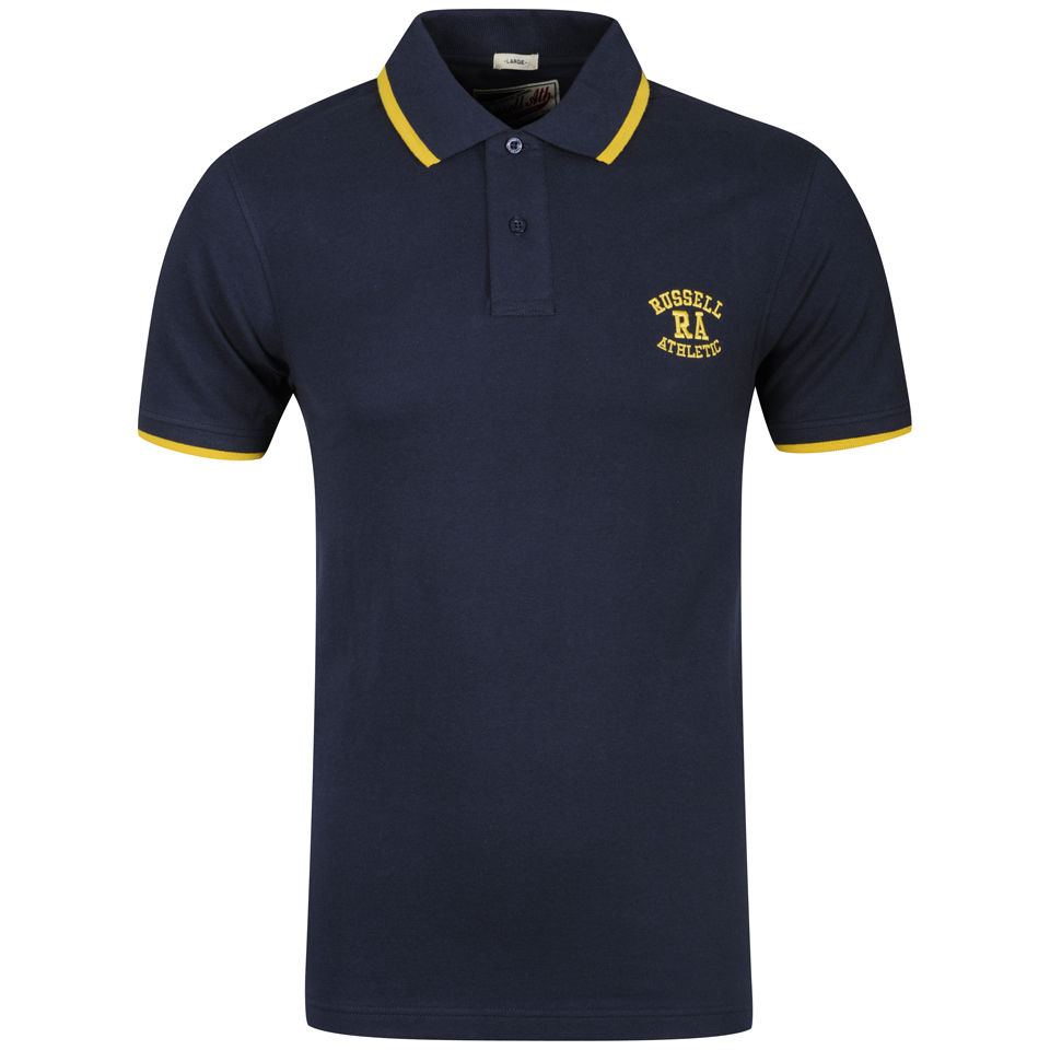 Russell Athletic Men's Biller Polo-Shirt - Navy Sports & Leisure ...