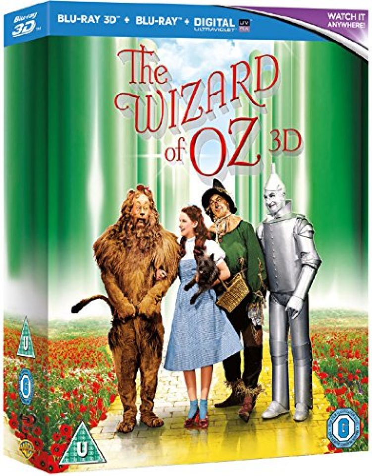 The Wizard Of Oz 3d The 75th Anniversary Edition Blu Ray Zavvi Us