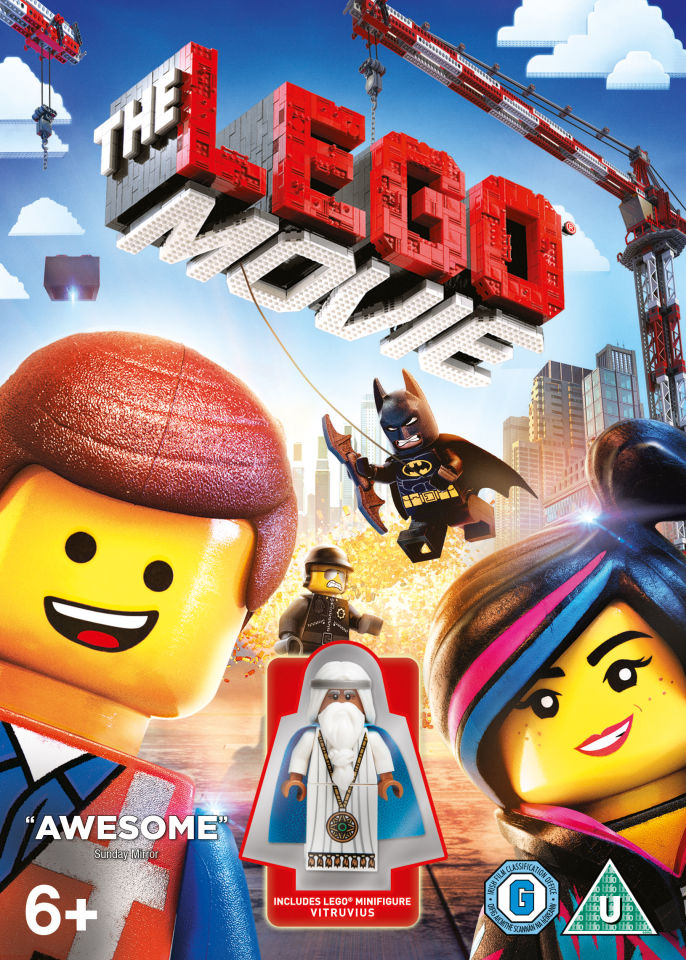 The LEGO Movie (Includes LEGO Minifigure Vitruvius) DVD 