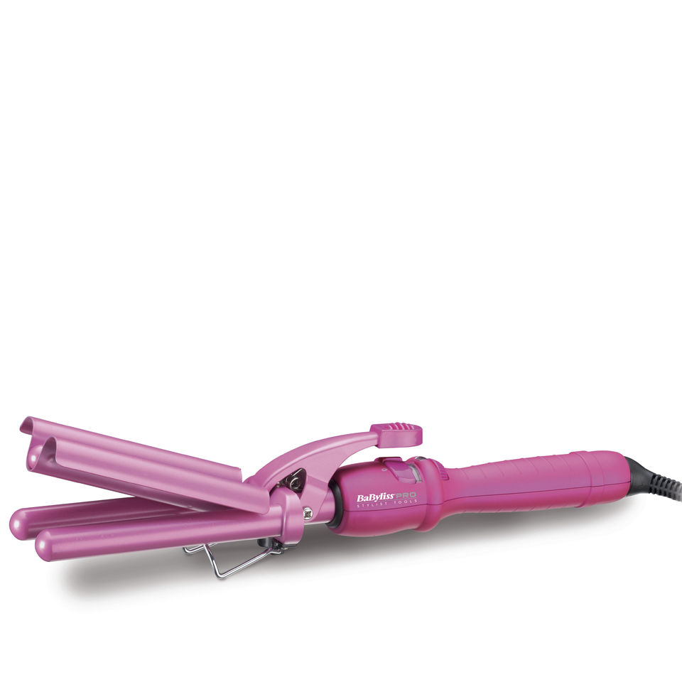 Babyliss Pro Triple Barrel Waver Hot Pink Hq Hair