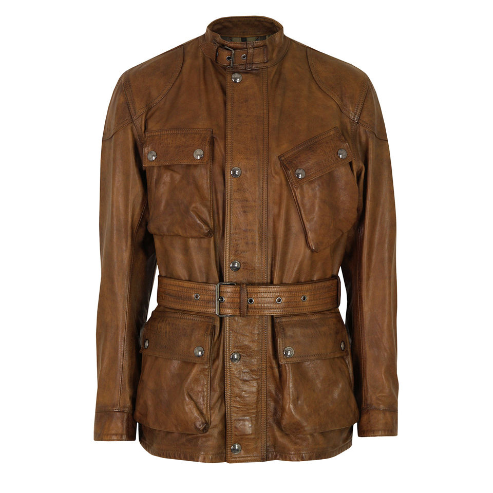 Belstaff Men S Panther Leather Jacket Cognac Free Uk Delivery Belstaff Men S Panther Leather Jacket Cognac