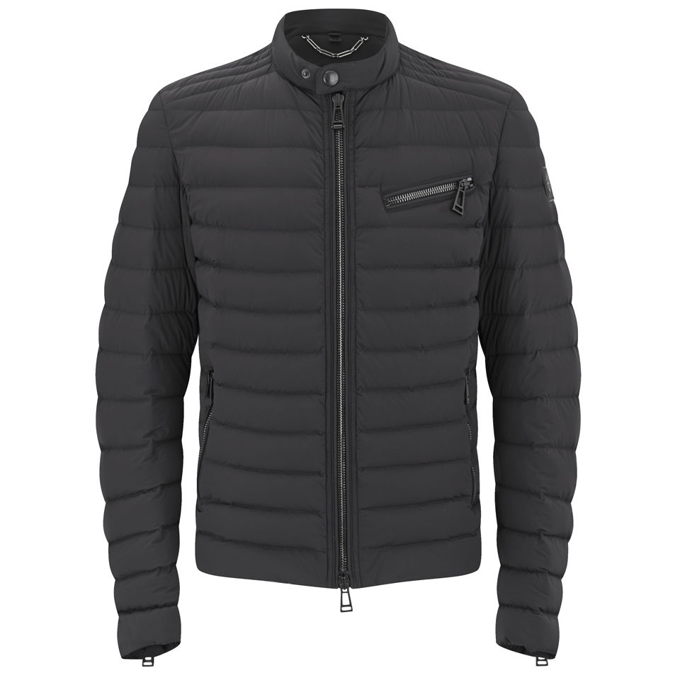 Belstaff Men's Tamworth Down Filled Jacket Black Free UK Delivery