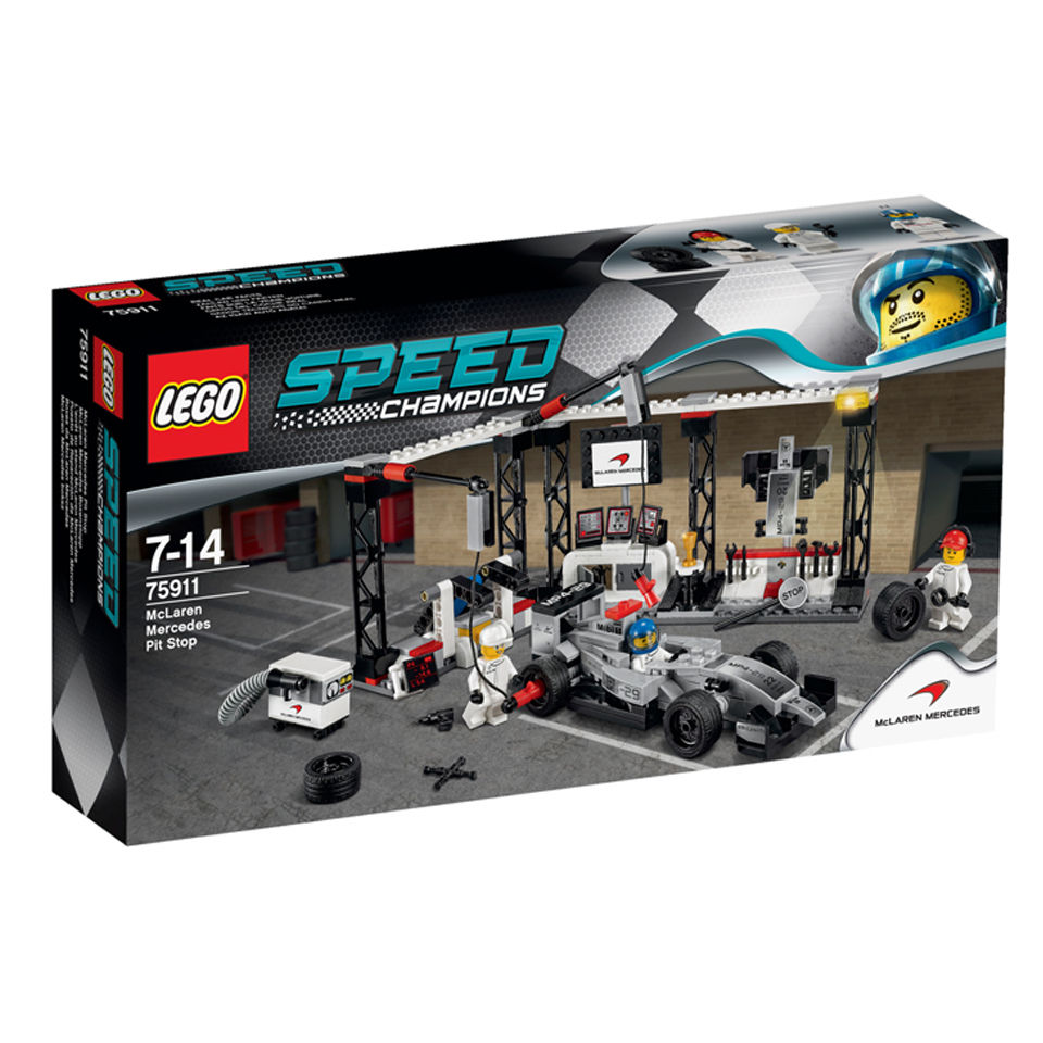 Lego Speed Champions Mclaren Mercedes Pit Stop 75911