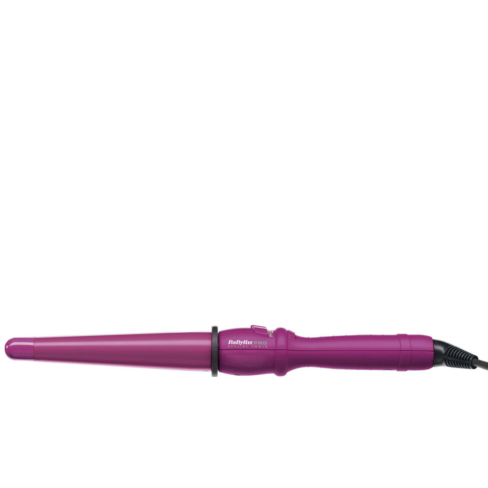 babyliss pink curling wand