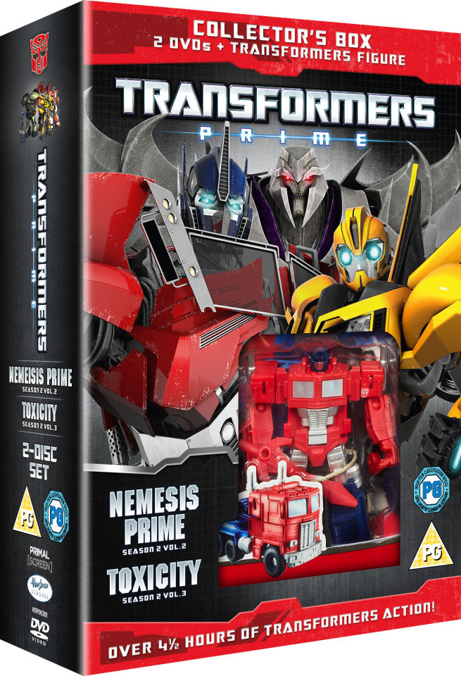 Transformers Series 2 Volume 2 and 3 (Includes Toy) DVD Zavvi