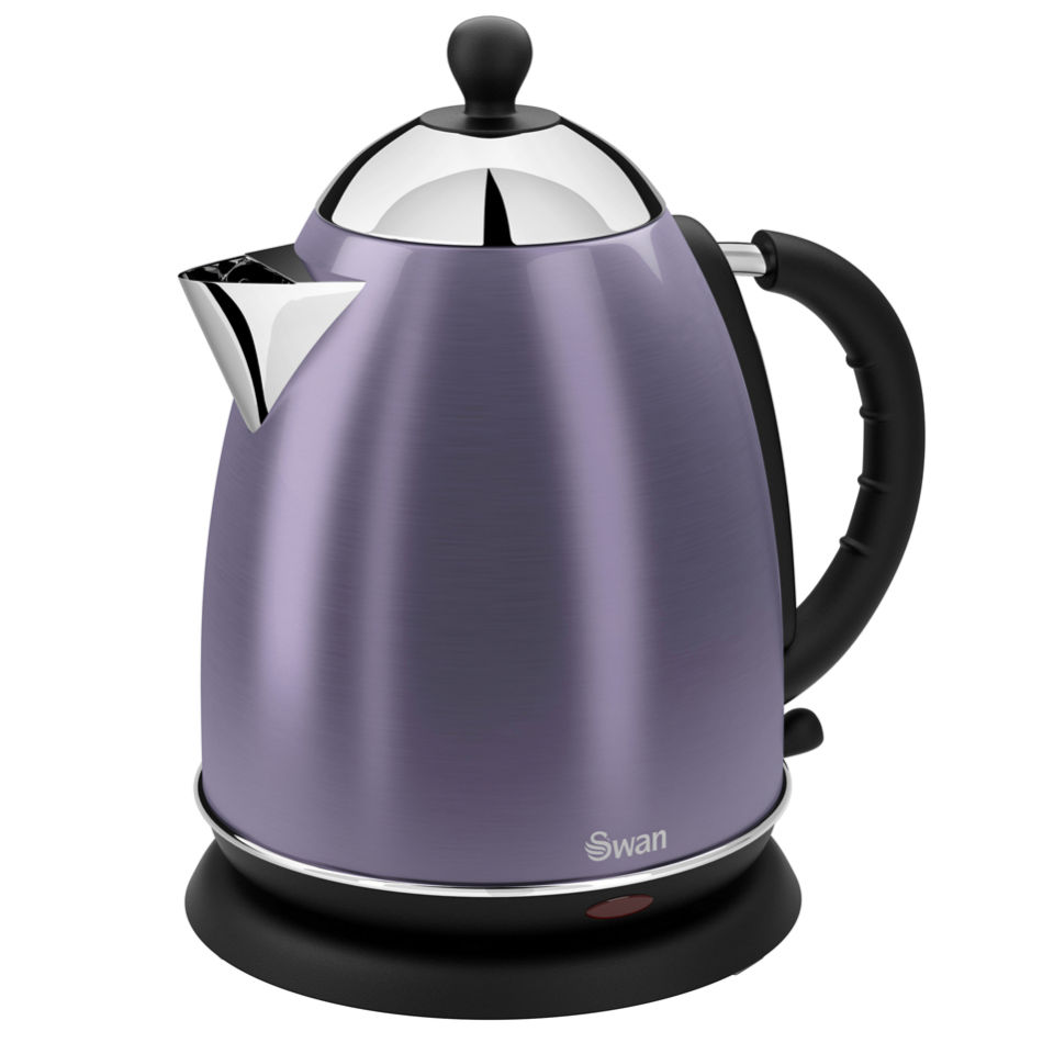 Swan 1.7 Litre Metallic Jug Kettle Purple Homeware