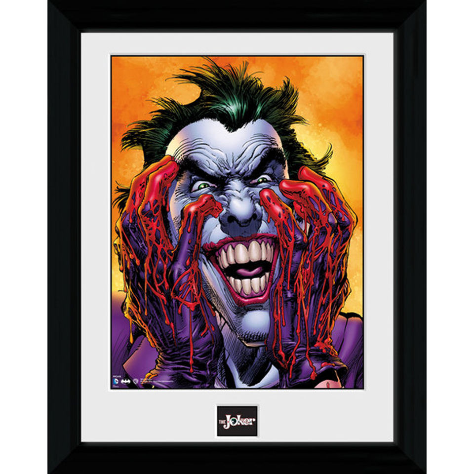 Batman Joker Laugh 30 X 40cm Collector Prints
