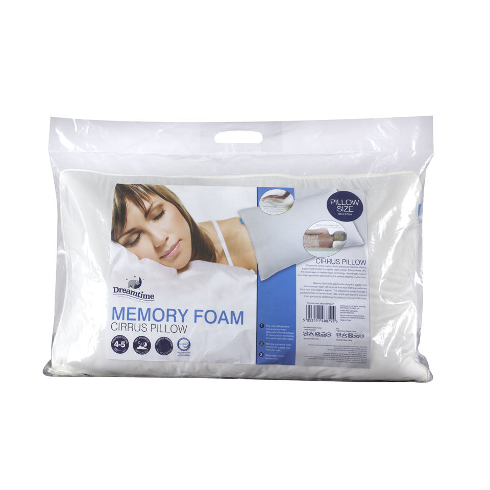 Dreamtime Memory Foam Cirrus Pillow Dreamtime Memory Foam Cirrus Pillow