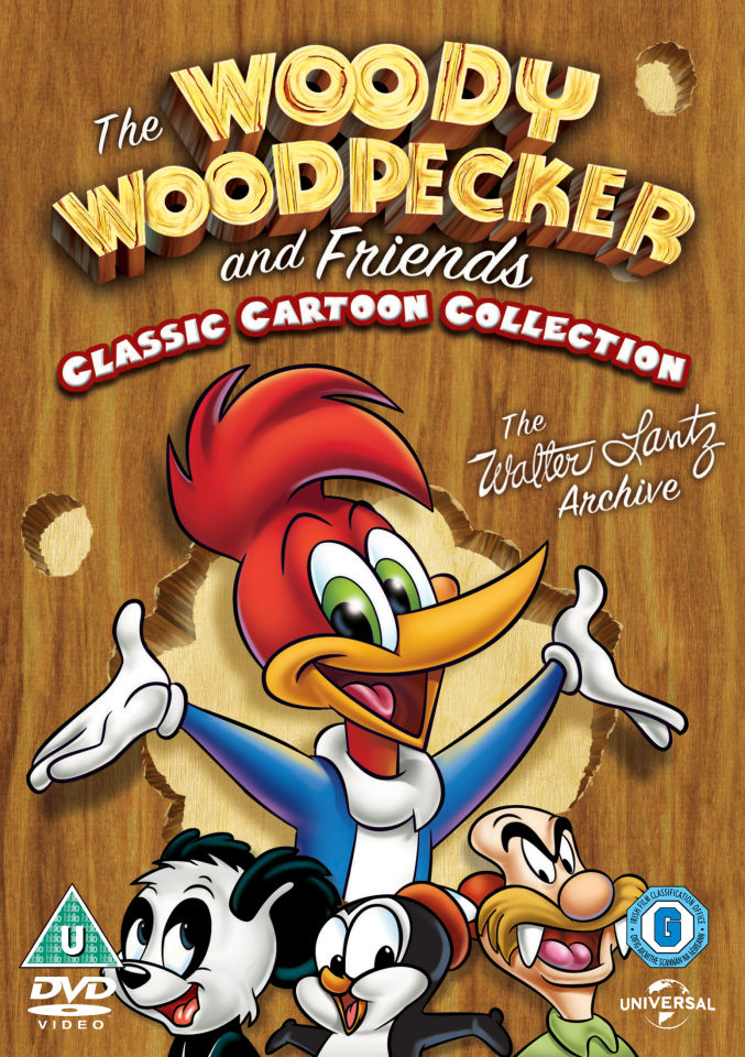 Woody Woodpecker & Friends - Volume 1-4 DVD - Zavvi UK