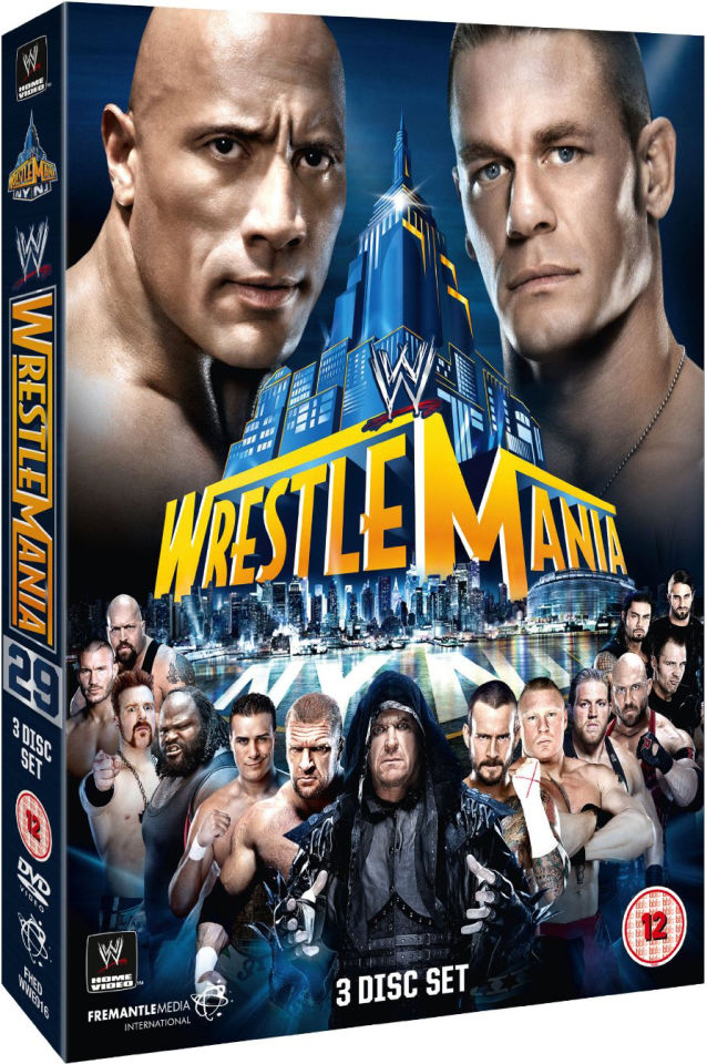 WWE: WrestleMania 29 DVD Zavvi Wrestlemania 29 Dvd.