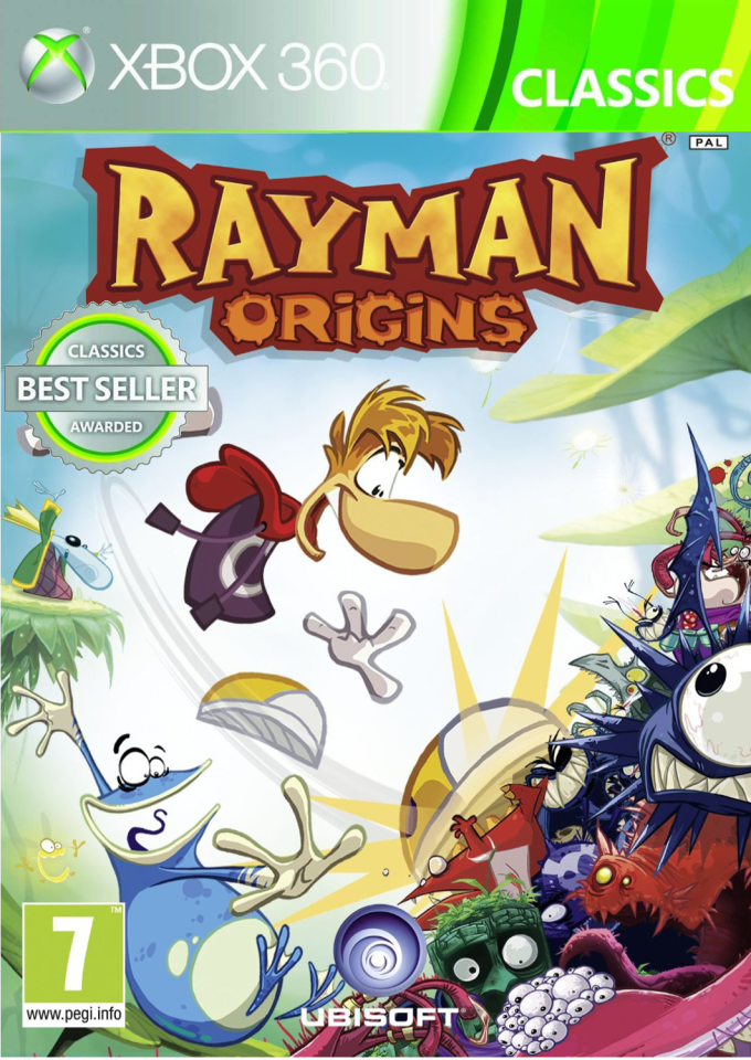 Rayman Origins Classics Xbox 360 Zavvi Us