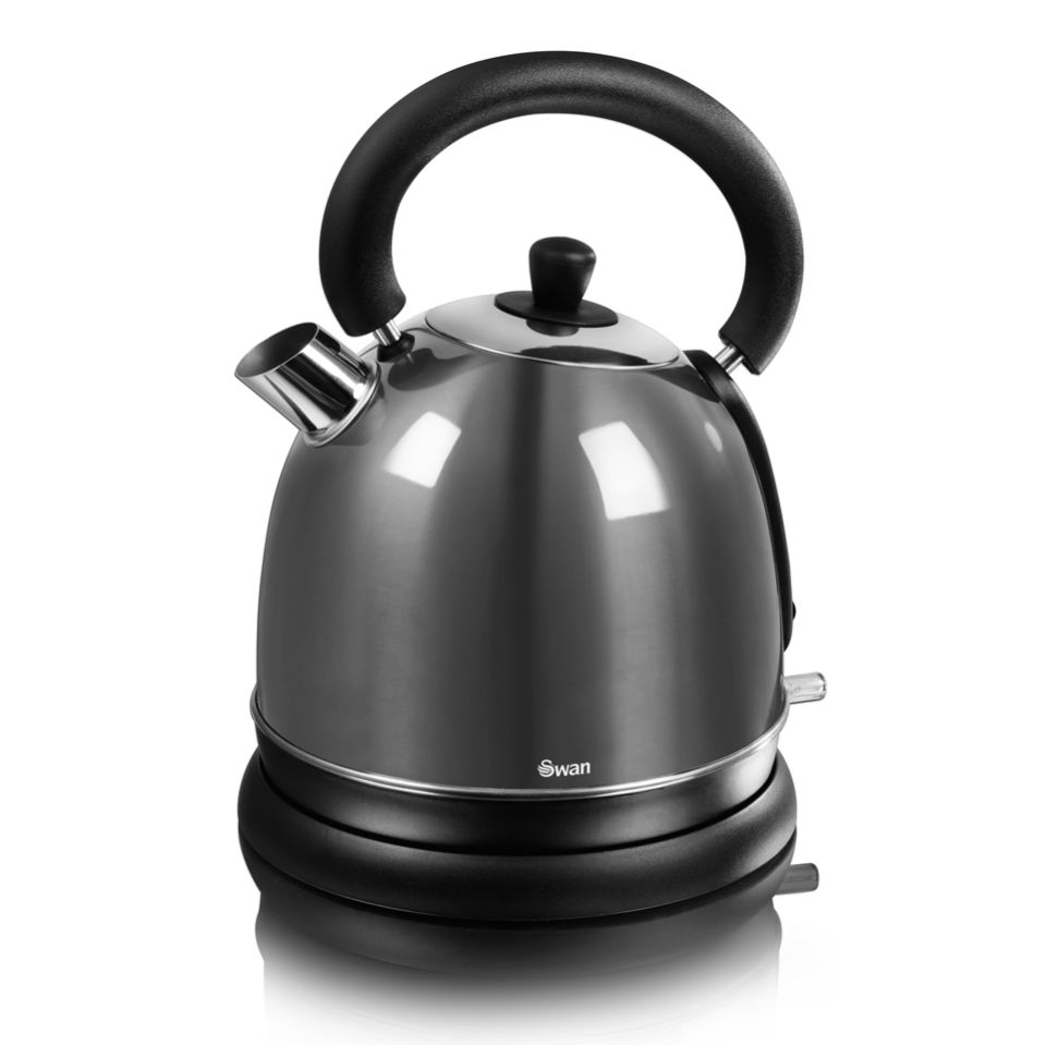 Swan 1.8 Litre Dome Kettle Graphite IWOOT