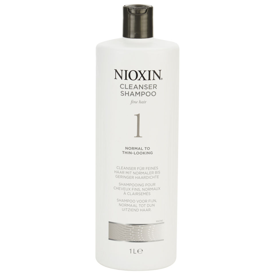 Nioxin System 1 Cleanser Shampoo For Normal To Fine Natural Hair
