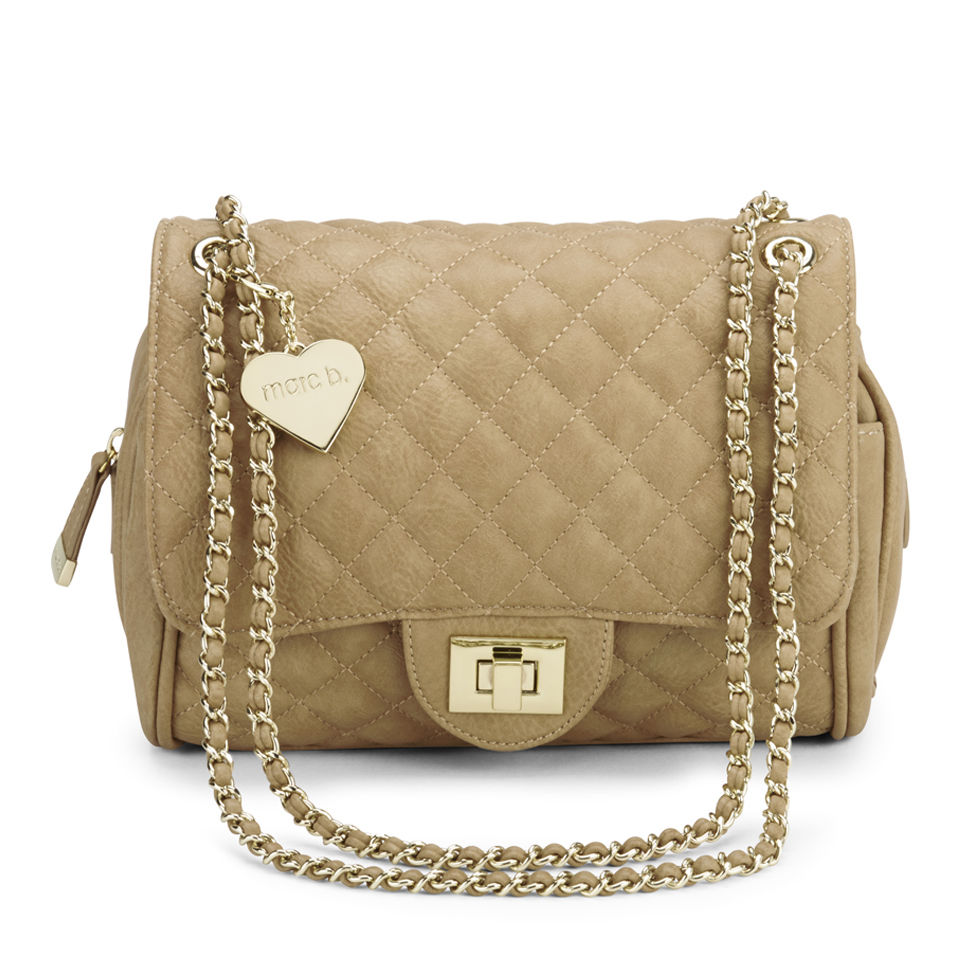 marc b knightsbridge quilted shoulder bag