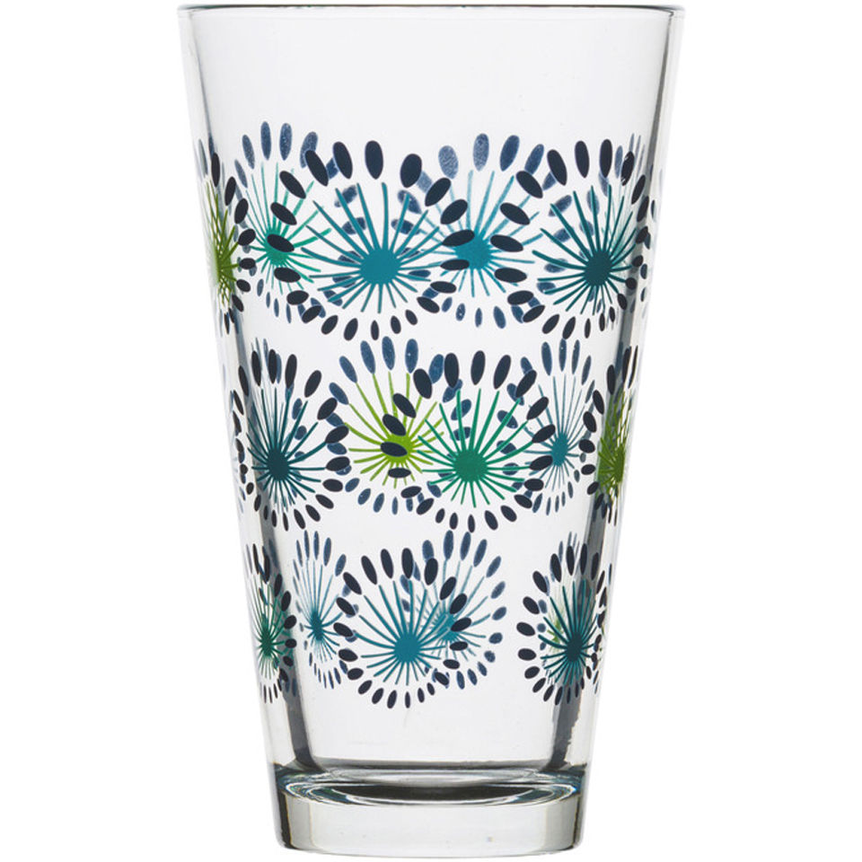 Sagaform Fantasy Large Glass 4 Pack Blue Homeware Zavvi Us