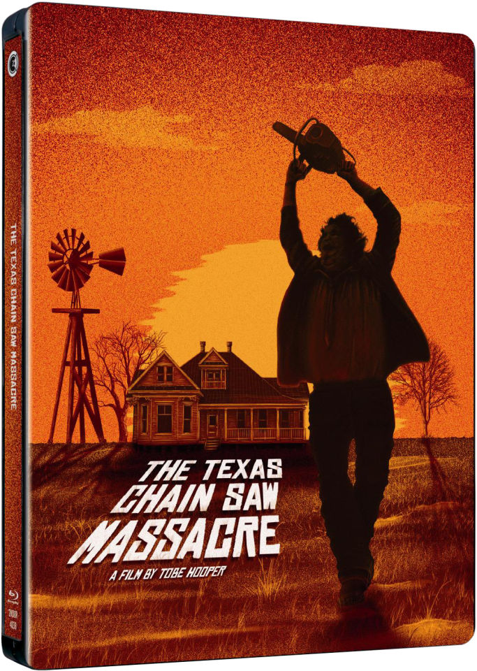 The Texas Chainsaw Massacre 1974 40th Anniversary Limited Edition Steelbook Blu Ray Zavvi