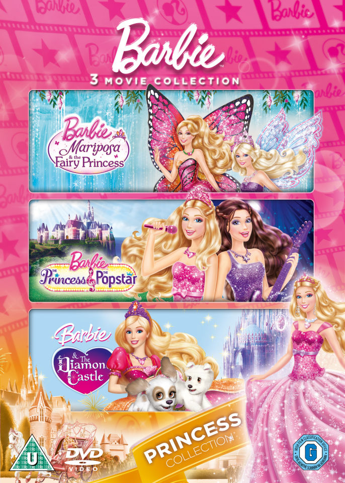Barbie The Princess Collection DVD Zavvi