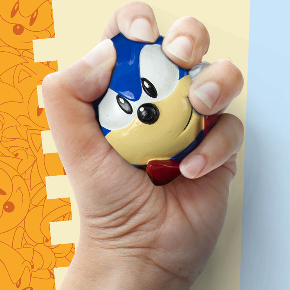 sonic the hedgehog stress ball