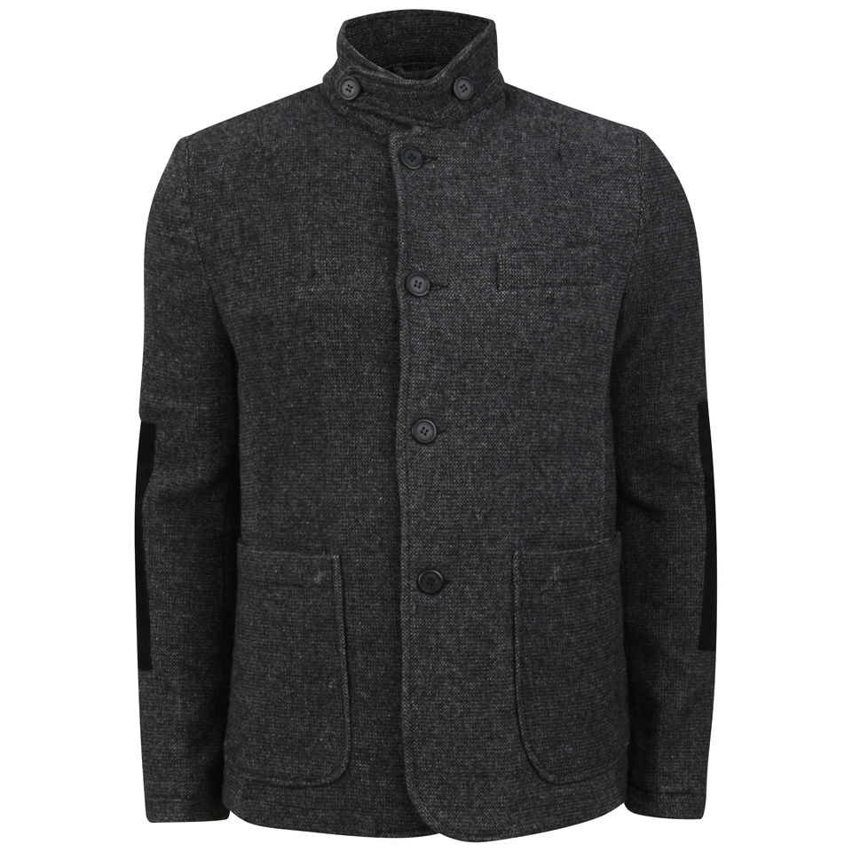 Bellfield Men's Jasper Tweed Wool Jacket - Charcoal Tweed Clothing | Zavvi