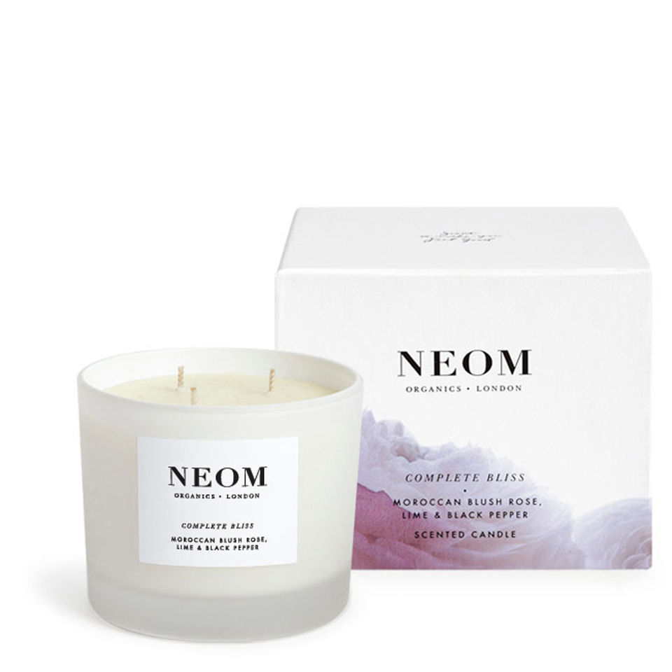 NEOM Organics Complete Bliss Luxury Scented Candle IWOOT