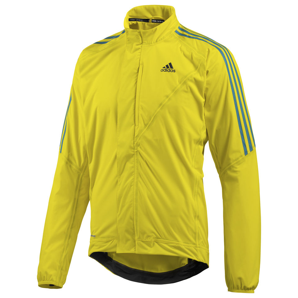 adidas yellow rain jacket