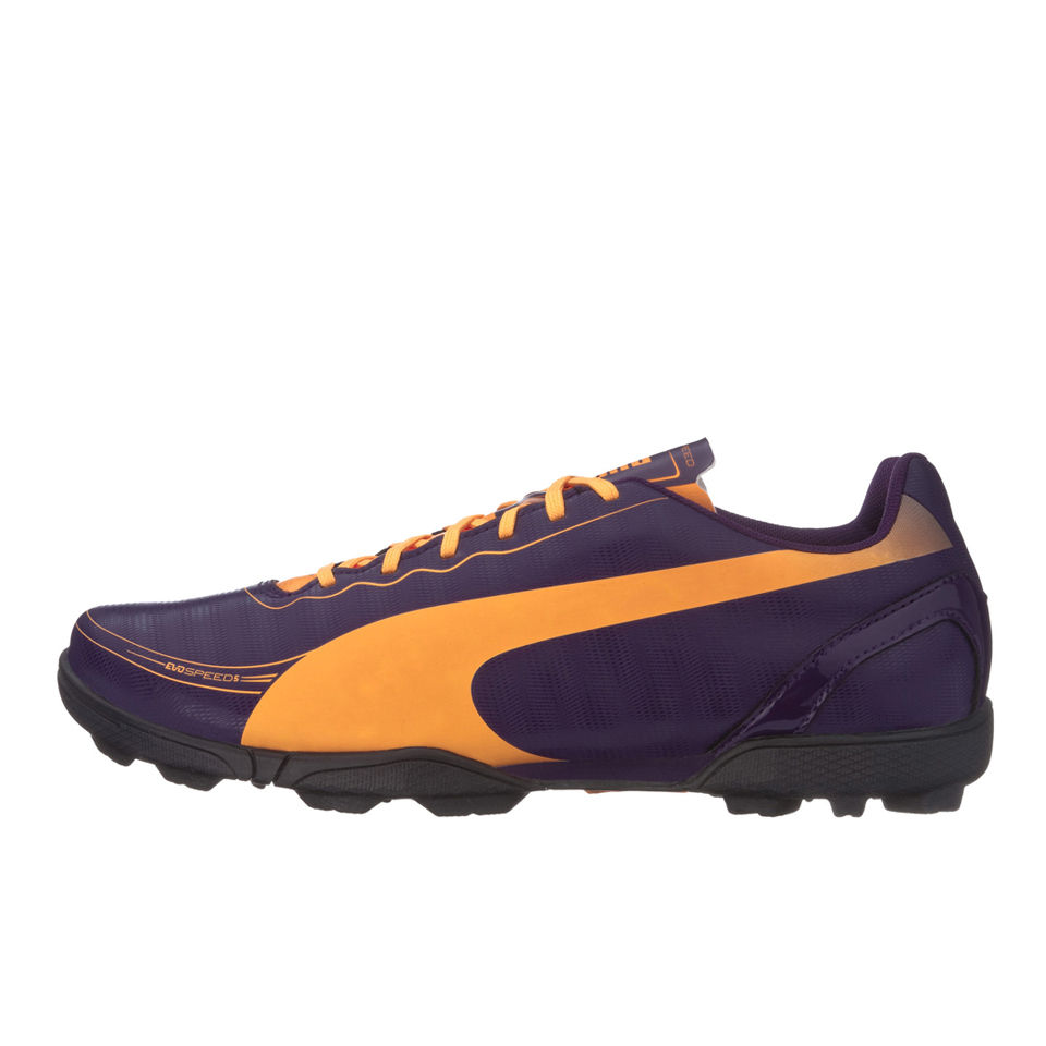puma evospeed purple orange