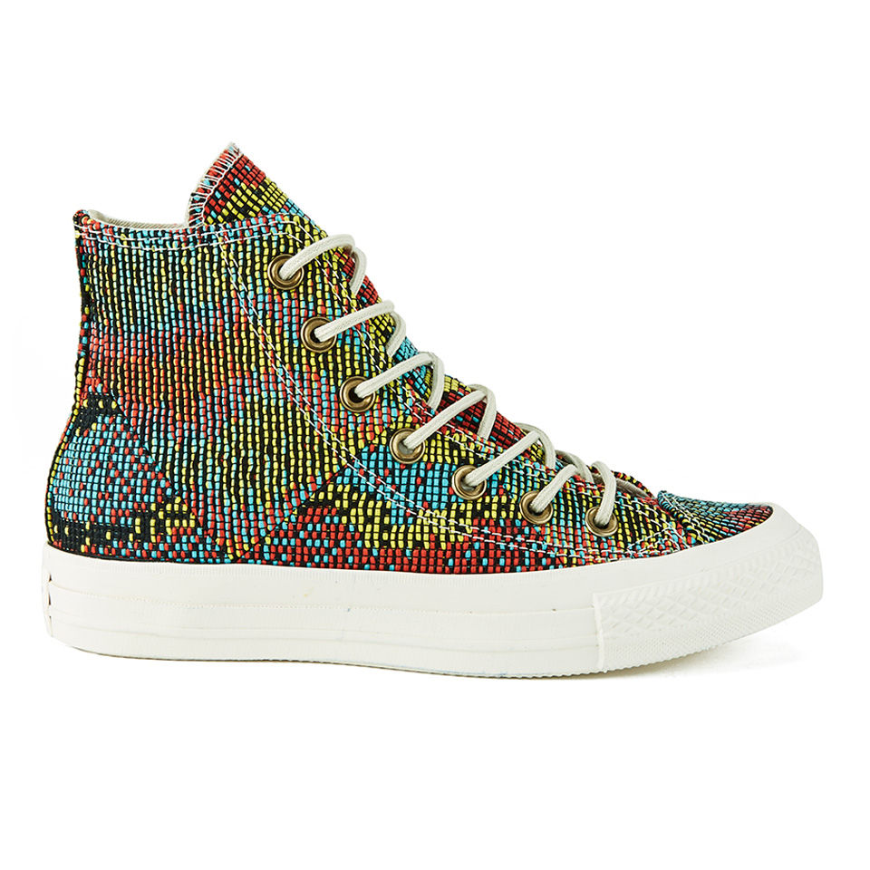 Converse Women's Chuck Taylor All Star Woven Multi Panel Hi-Top ...