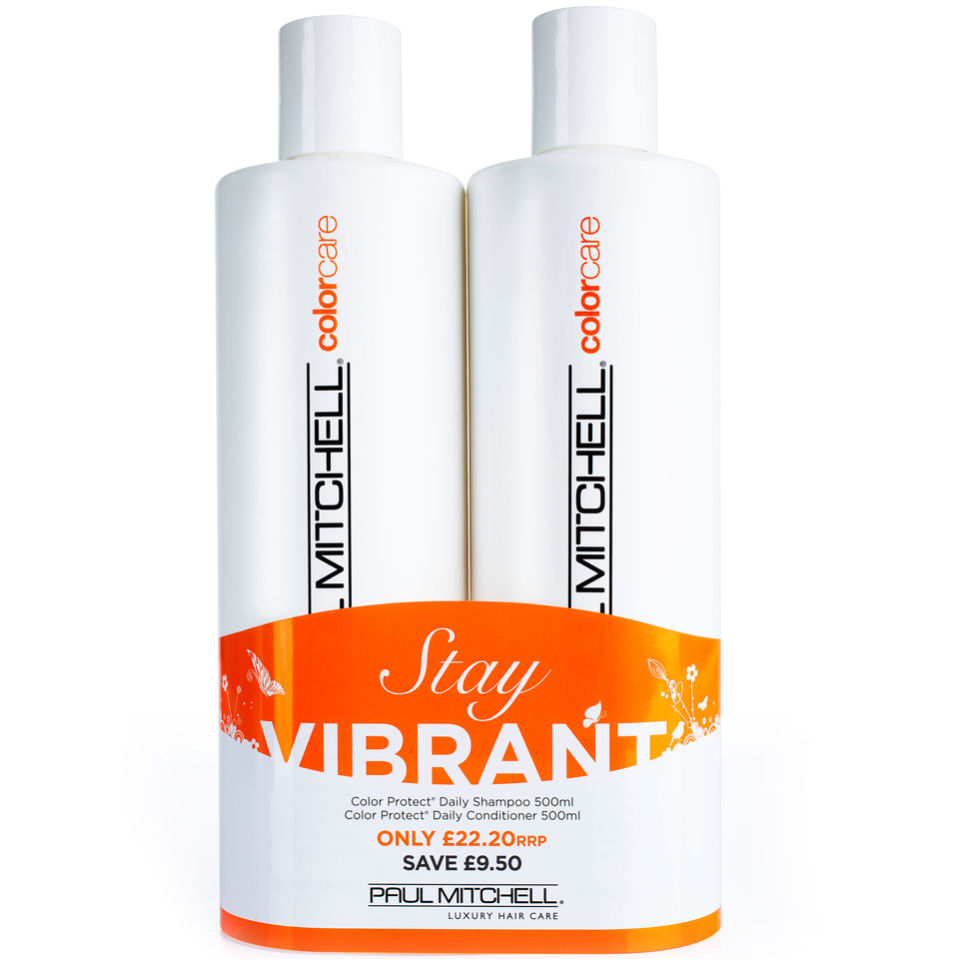 Paul Mitchell Colour Protect Shampoo and Conditioner 500ml Duo (Worth £