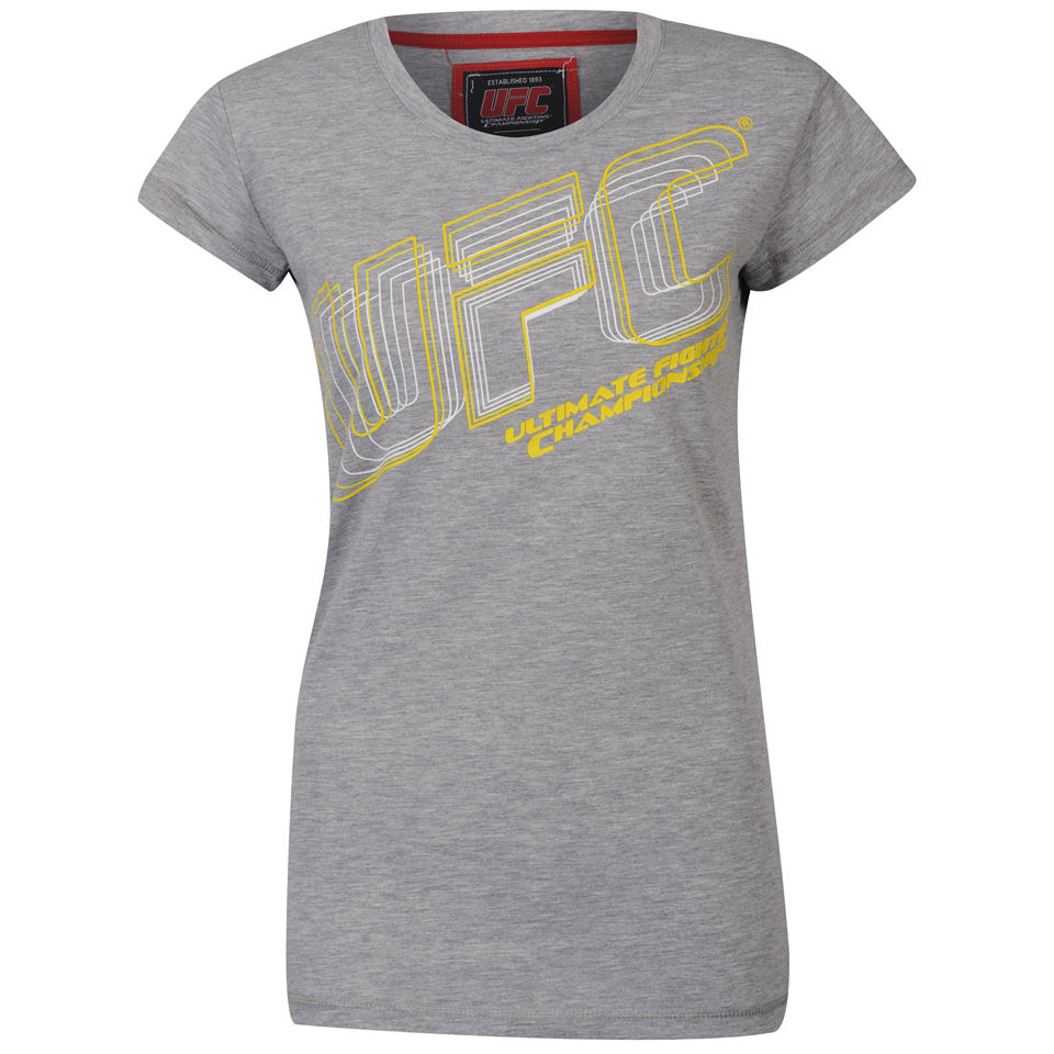 UFC Women's Echo T-Shirt - Grey Sports & Leisure | Zavvi