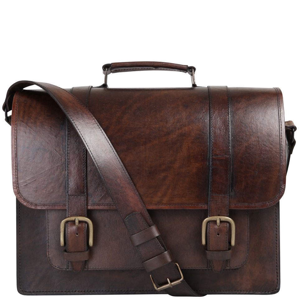 dorado leather briefcase