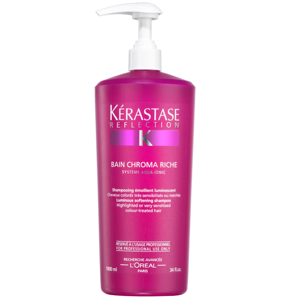 Kérastase Reflection Bain Chroma Riche (1000ml) with Pump Free