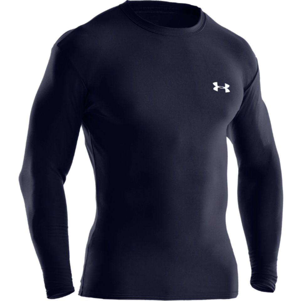 under armour coldgear mens compression crew neck long sleeve top