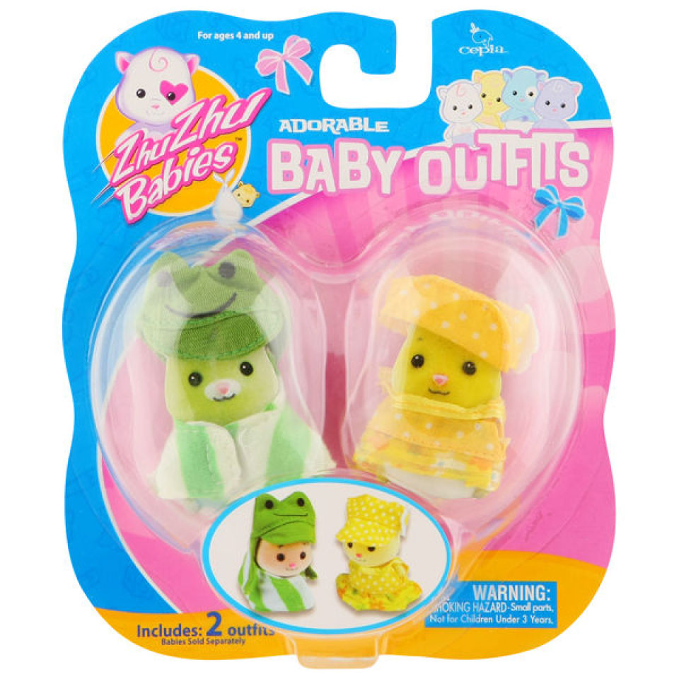 Zhu Zhu Pets Babies Outfit Assortment Toys Zavvi Us