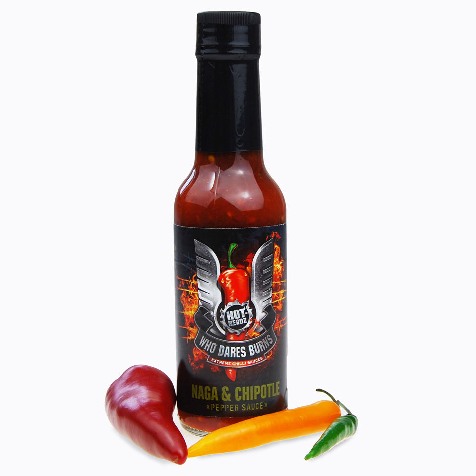 HotHeadz! Who Dares Burns! Chipotle Naga Sauce IWOOT